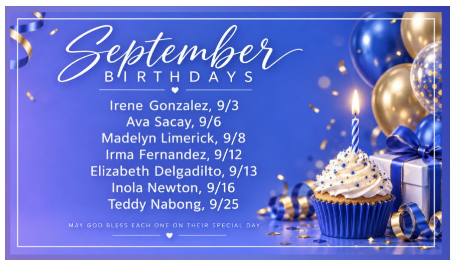 September birthdays