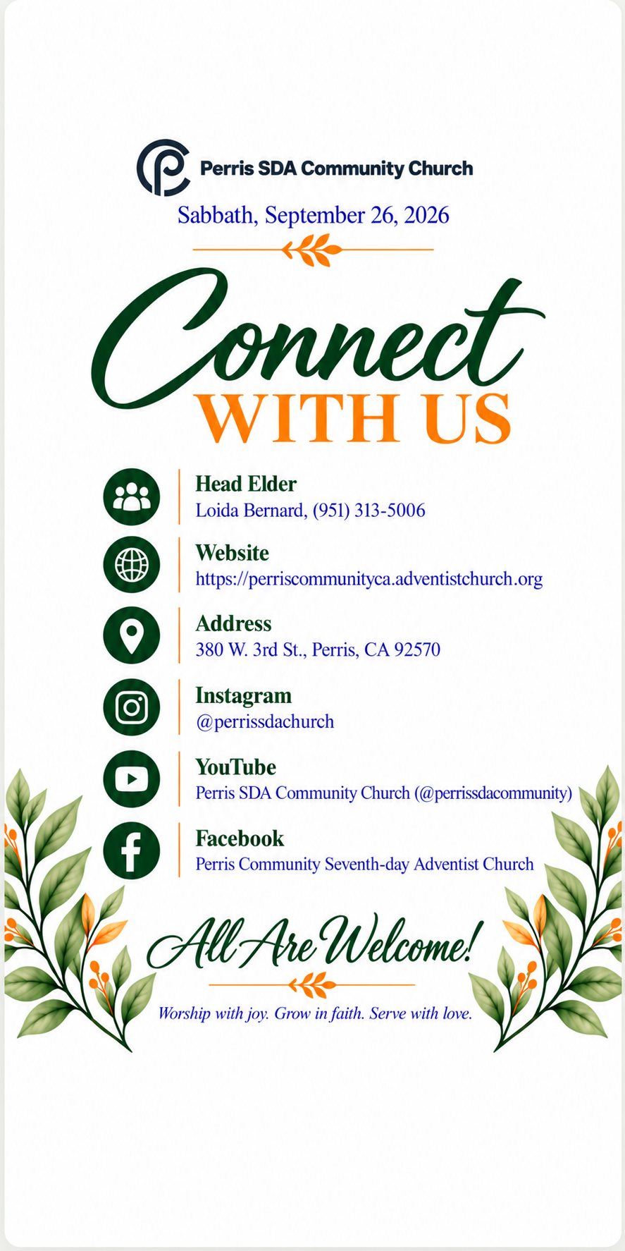 Connect With Us
